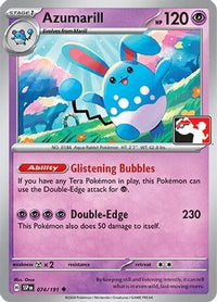 Azumarill (74) - Prize Pack Series Cards
