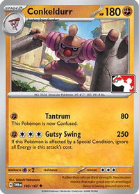 Conkeldurr (105) - Prize Pack Series Cards Holofoil