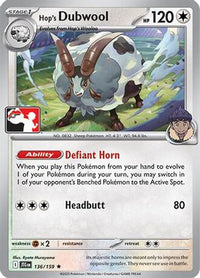 Hop's Dubwool (136) - Prize Pack Series Cards