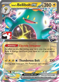 Iono's Bellibolt ex (53/159)  - Prize Pack Series Cards Holofoil