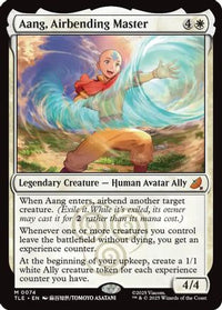 Aang, Airbending Master (TLE-074) - Avatar: The Last Airbender: Eternal-Legal Foil