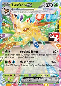 Leafeon ex (6/131)  - Prize Pack Series Cards Holofoil