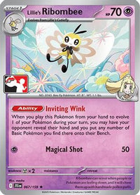Lillie's Ribombee (67/159) - Prize Pack Series Cards Holofoil