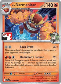 N's Darmanitan (27/159)  - Prize Pack Series Cards Holofoil