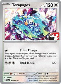 Terapagos (161/191)  - Prize Pack Series Cards