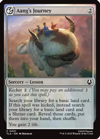 Aang's Journey (TLA-001) - Avatar: The Last Airbender Foil