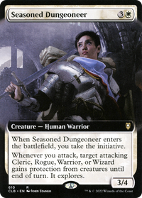 Seasoned Dungeoneer (Extended Art) [Commander Legends: Battle for Baldur's Gate]