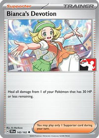 Bianca's Devotion (142/162)  - Prize Pack Series Cards Holofoil
