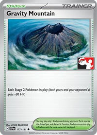 Gravity Mountain (177) - Prize Pack Series Cards Holofoil