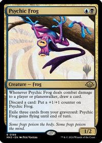 Psychic Frog (PPEOE-199) - Promo Pack: Edge of Eternities Foil