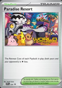 Paradise Resort (World Championships 2025) (224) - SV Scarlet & Violet Promo Cards