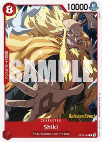 Shiki (OP12-005) - Legacy of the Master Release Event Cards