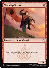 Warship scout (TLE-244) - Avatar: The Last Airbender: Eternal-Legal Foil
