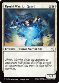 Kyoshi Warrior Guard (TLE-216) - Avatar: The Last Airbender: Eternal-Legal Foil
