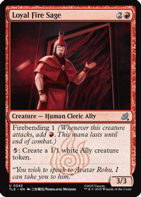 Loyal Fire Sage (TLE-242) - Avatar: The Last Airbender: Eternal-Legal
