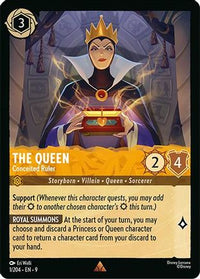 The Queen - Conceited Ruler (1/204) - Fabled Cold Foil