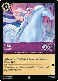 Elsa - Gloves Off (48/204) - Fabled Cold Foil