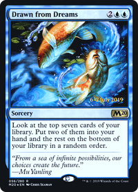 Drawn from Dreams [Core Set 2020 Prerelease Promos]
