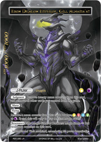 Gill Alhama'at // Empereur Dragon d'Ébène, Gill Alhama'at (Uber Rare) (WPR2017-013) [Cartes promotionnelles] 