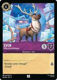 Sven - Official Ice Deliverer (56/204) - Fabled Cold Foil
