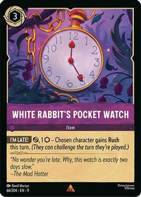White Rabbit's Pocket Watch (66/204) - Fabled Cold Foil