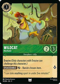 Wildcat - Mechanic (91/204) - Fabled Cold Foil