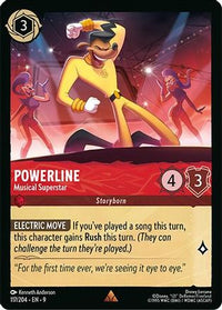 Powerline - Musical Superstar (117/204) - Fabled Cold Foil