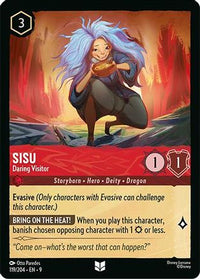 Sisu - Daring Visitor (119/204) - Fabled Cold Foil