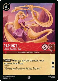Rapunzel - Letting Down Her Hair (124/204) - Fabled Cold Foil