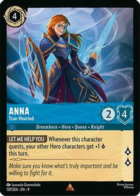 Anna - True-Hearted (137/204) - Fabled Cold Foil