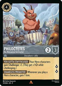 Philoctetes - No-Nonsense Instructor (171/204) - Fabled Cold Foil