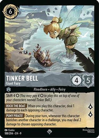 Tinker Bell - Giant Fairy (188/204) - Fabled Cold Foil