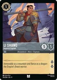Li Shang - Imperial Captain (193/204) - Fabled
