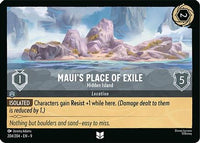 Maui's Place of Exile - Hidden Island (204/204) - Fabled Cold Foil