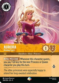 Aurora - Holding Court (Epic) (206/204) - Fabled Holofoil