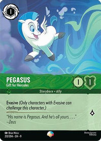 Pegasus - Gift for Hercules (Epic) (212/204) - Fabled Holofoil