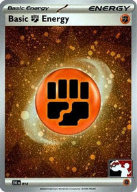 Basic Fighting Energy (Cosmos Holo) (14) - Prize Pack Series Cards Holofoil