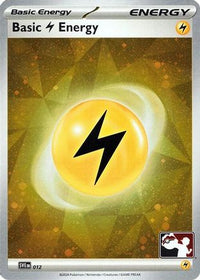 Basic Lightning Energy (Cosmos Holo) (12) - Prize Pack Series Cards Holofoil