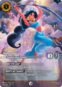 Jasmine - Fearless Princess (Enchanted) (240/204) - Fabled Holofoil