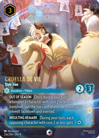 Cruella De Vil - Style Icon (Enchanted) (236/204) - Fabled Holofoil