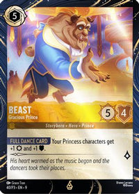 Beast - Gracious Prince (40) - Disney Lorcana Promo Cards Holofoil