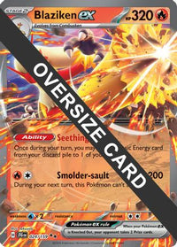 Blaziken ex (24) - Jumbo Cards Holofoil