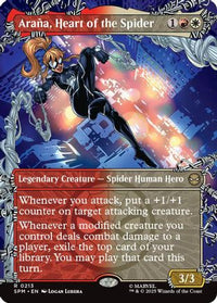 Araña, Heart of the Spider (Borderless) (SPM-213) - Marvel's Spider-Man Foil