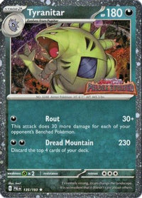 Tyranitar (Paldea Evolved Stamp) (135) - Miscellaneous Cards & Products Holofoil