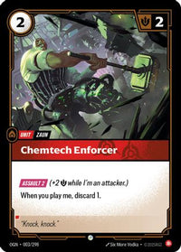 Chemtech Enforcer (003/298) - Origins Foil