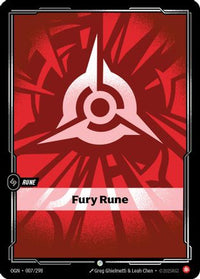 Fury Rune (007/298) - Origins