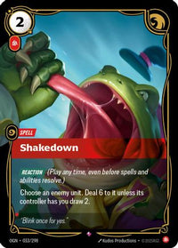 Shakedown (033/298) - Origins Foil