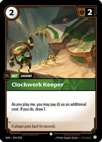 Clockwork Keeper (044/298) - Origins Foil