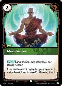 Meditation (048/298) - Origins Foil