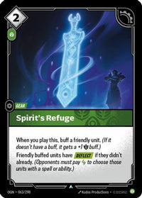 Spirit's Refuge (063/298) - Origins